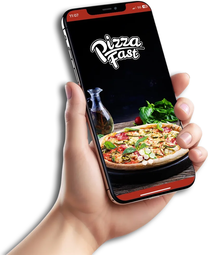 Mobilní aplikace Pizza Fast